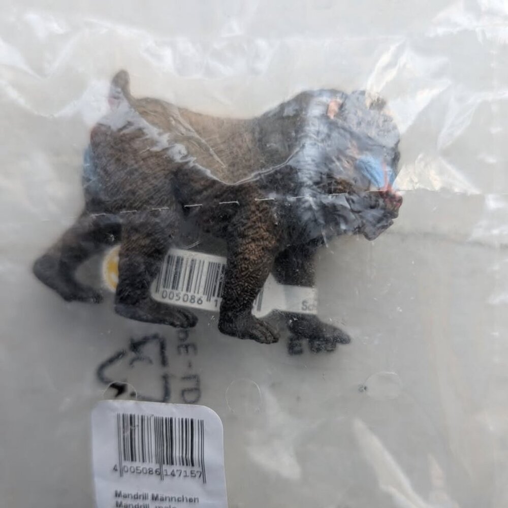 NEW Schleich 14715 Mandrill Male Monkey Toy